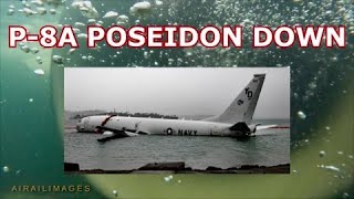 Rare Underwater Video of P-8A Poseidon Patrol Aircraft in Kaneohe Bay, Hawaii - November 2023