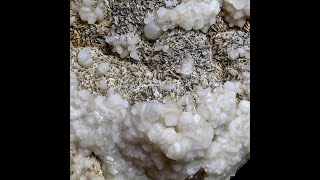 Vidéo: Sidérite, calcite, Peyrebrune, France, 596 g