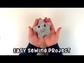 Easy to sew kawaii plush star