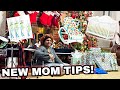 TIPS &amp; TRICKS FOR NEW &amp; FIRST TIME MOMS... no more crying