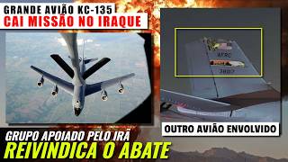 Large Us Plane Crashes In Iraq New Images Iranian-Backed Group Claims To Have Shot It Down.