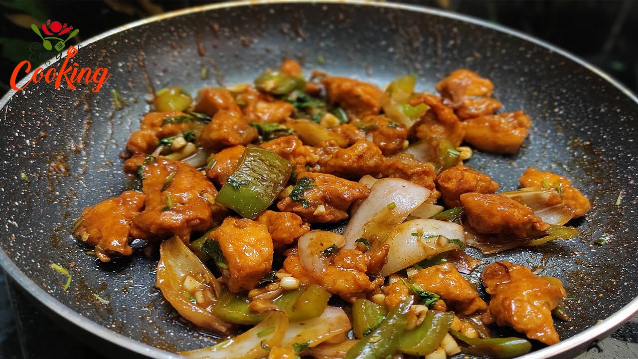 chilli chicken//everyday cooking