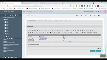 Orcanos onboarding QMS #7: Embed fields in work item description layout