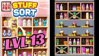🏅 STUFF SORT 🍒🥤🪆 LEVEL 13 🍄🧃🧸 Gameplay Walkthrough - REMATCHED