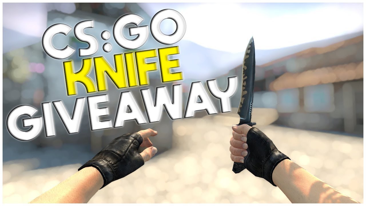 CSGO KNIFE GIVEAWAY Classic Knife ★ Stained YouTube