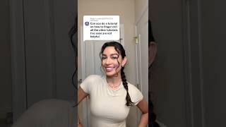 How To Finger Curlcoilroll Wavy Hair