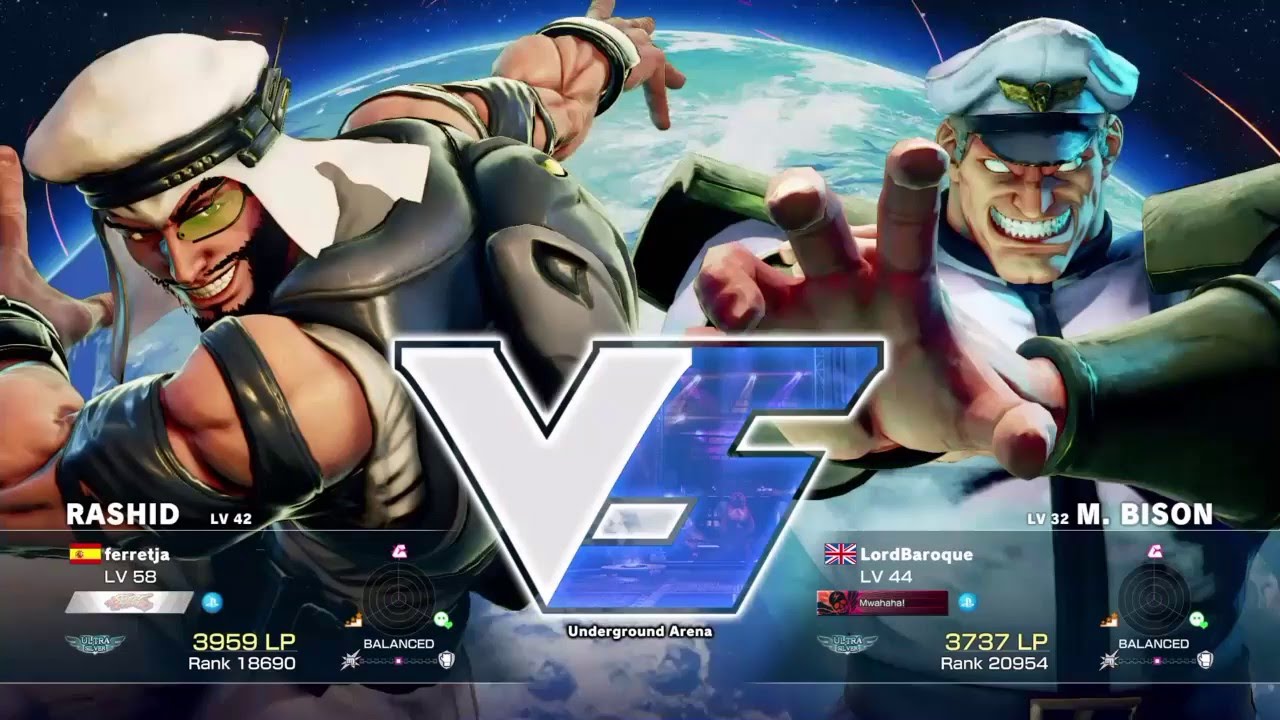 SFV Ranked Match [FT2] ferretja (Rashid) vs LordBaroque (M. Bison)