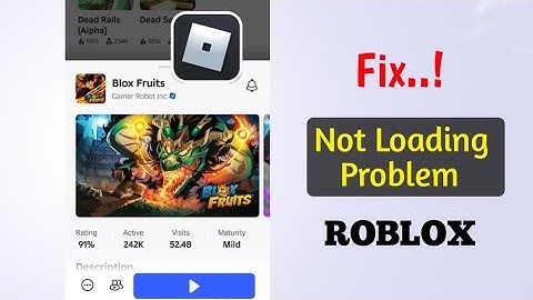 How To Fix Roblox Not Loading On Mobile 2025 | Roblox Loading Problem
