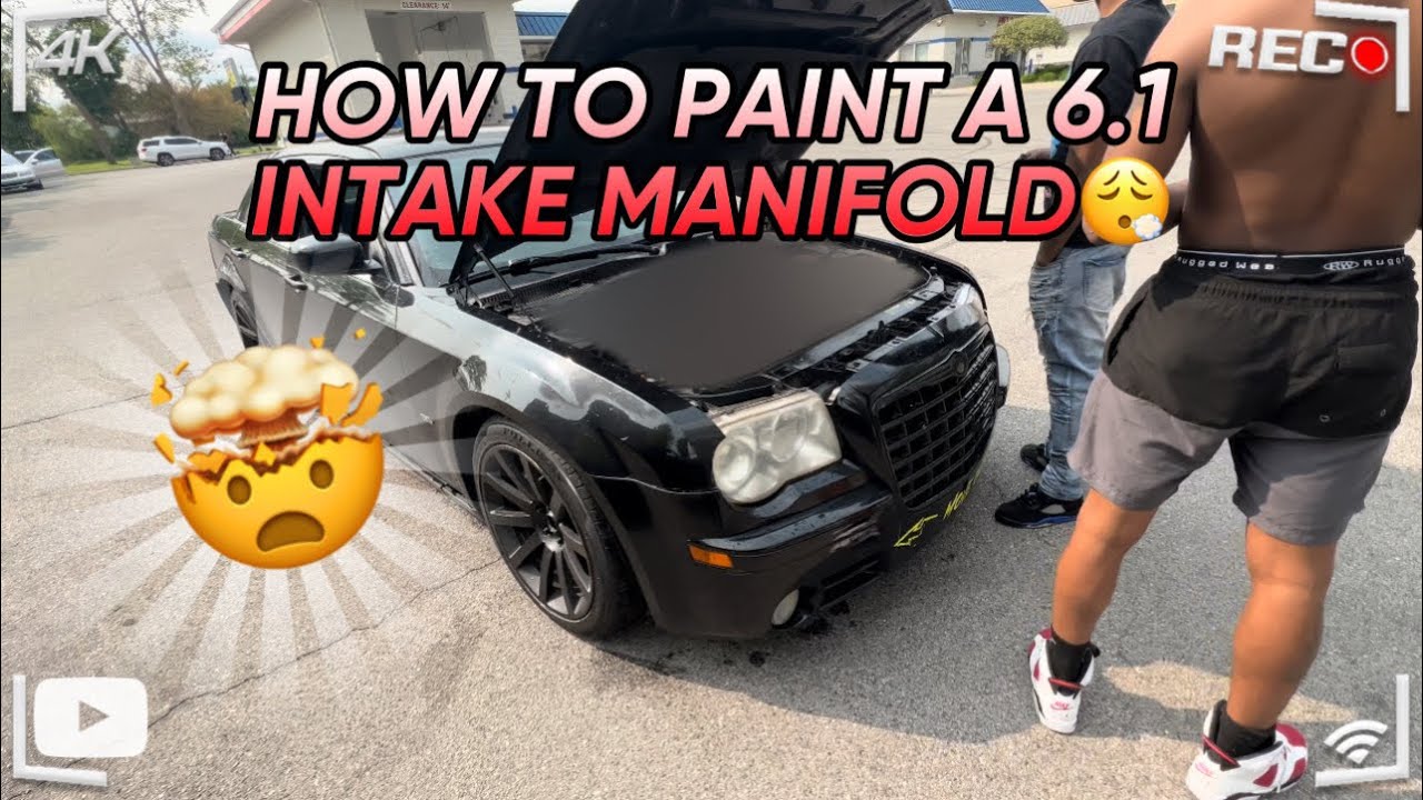 PAINTING A 6.1 INTAKE MANIFOLD TUTORIAL YouTube