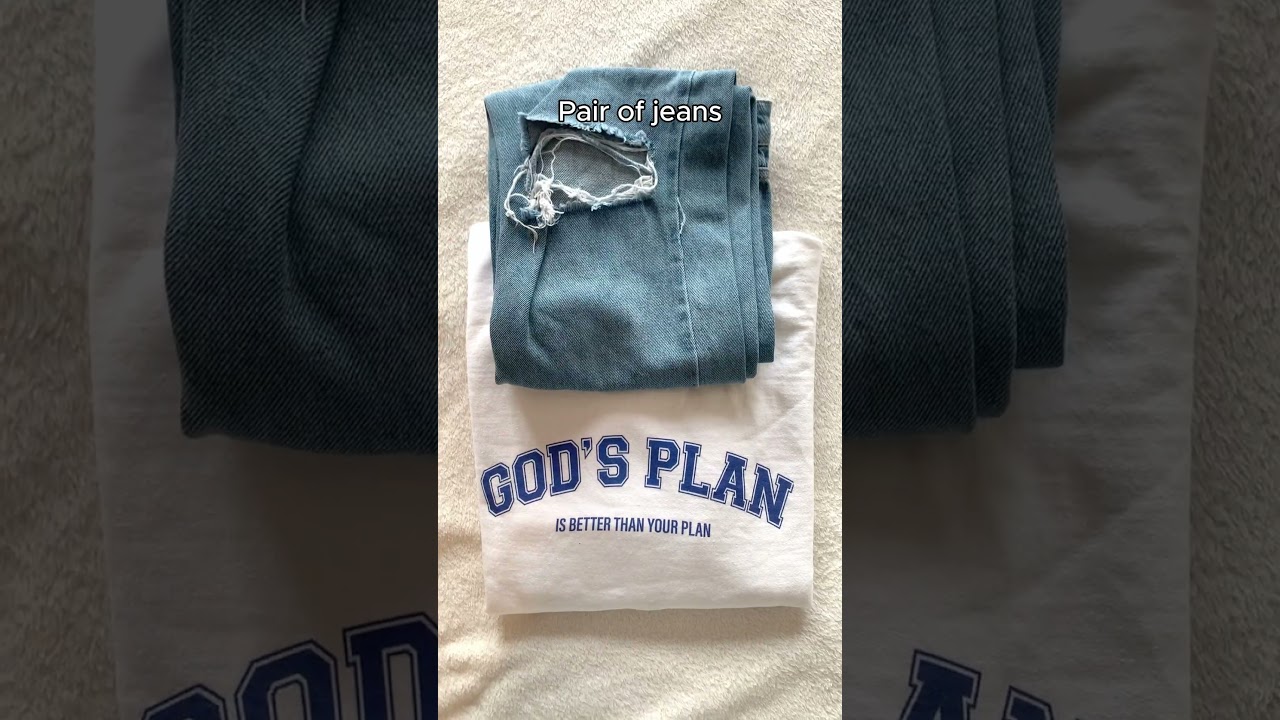 Making my faith-based outfit! 😍🤍