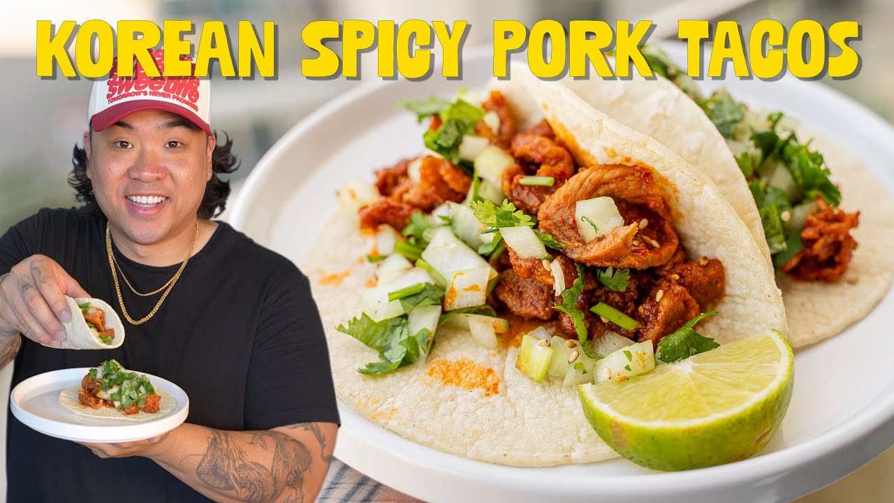 Korean Spicy Pork Tacos Inspired By The Legendary Chef Roy Choi And Kogi Truck