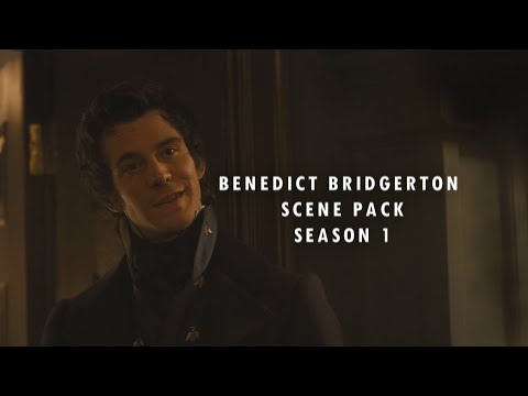 Benedict Bridgerton | scene pack (season 1)