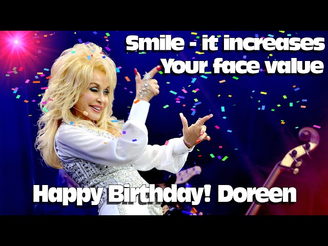 Happy Birthday! Doreen