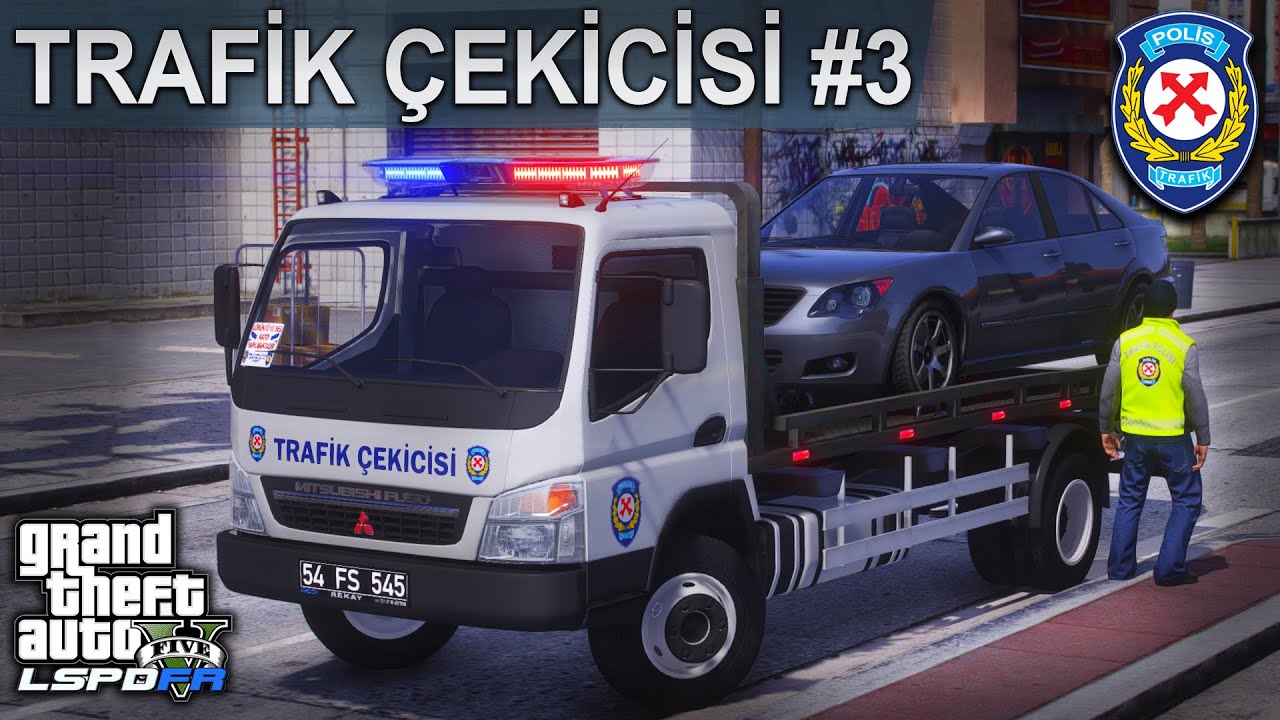 ÇEKİCİDE MAHALLE SAVAŞI ÇIKTI - SÜLO YANDI ! - GTA 5 TRAFİK ÇEKİCİ MODU