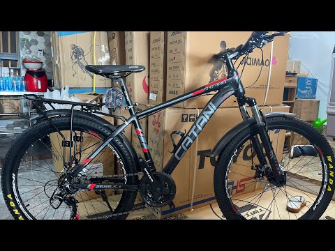 Video Xe thể thao giá rẻ mà có trục bạc đạn ? Catani 26HB... - youtube