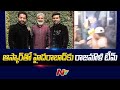 RRR team returns Hyderabad with Oscar