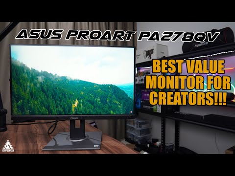 Best value display for content creators! | Asus PA278QV ProArt Display