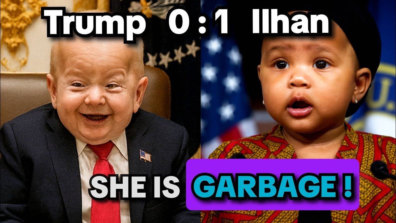 Funny Baby Trump Claps at Ilhan Omar