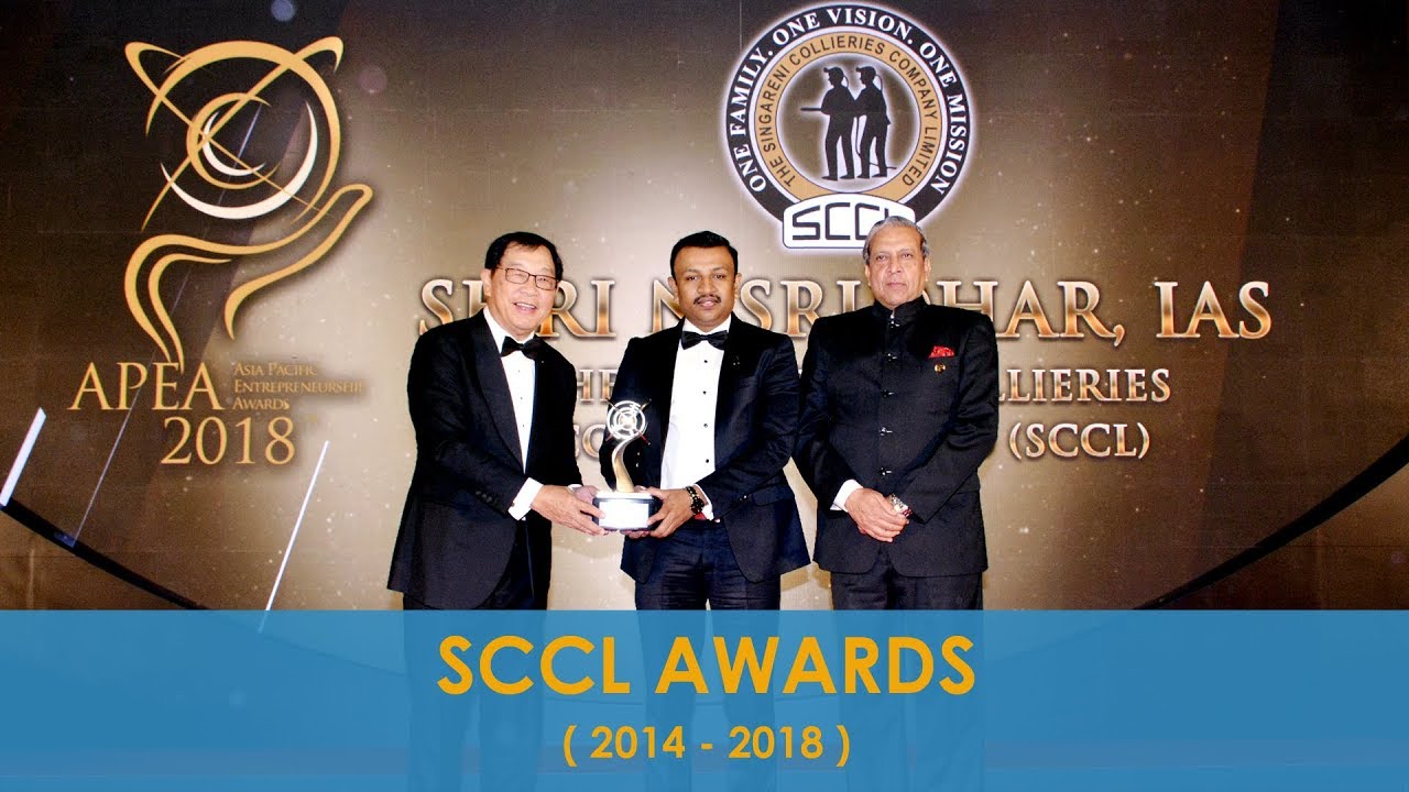 Singareni Siren | SCCL Awards| from 2014 to 2018 | Public Relations Department | SCCL