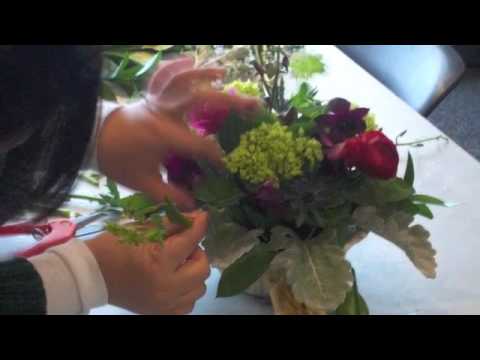 Ann Arbor District Library Floral Design Class