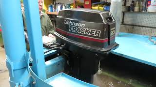 Johnson 20 HP Tracker Tiller