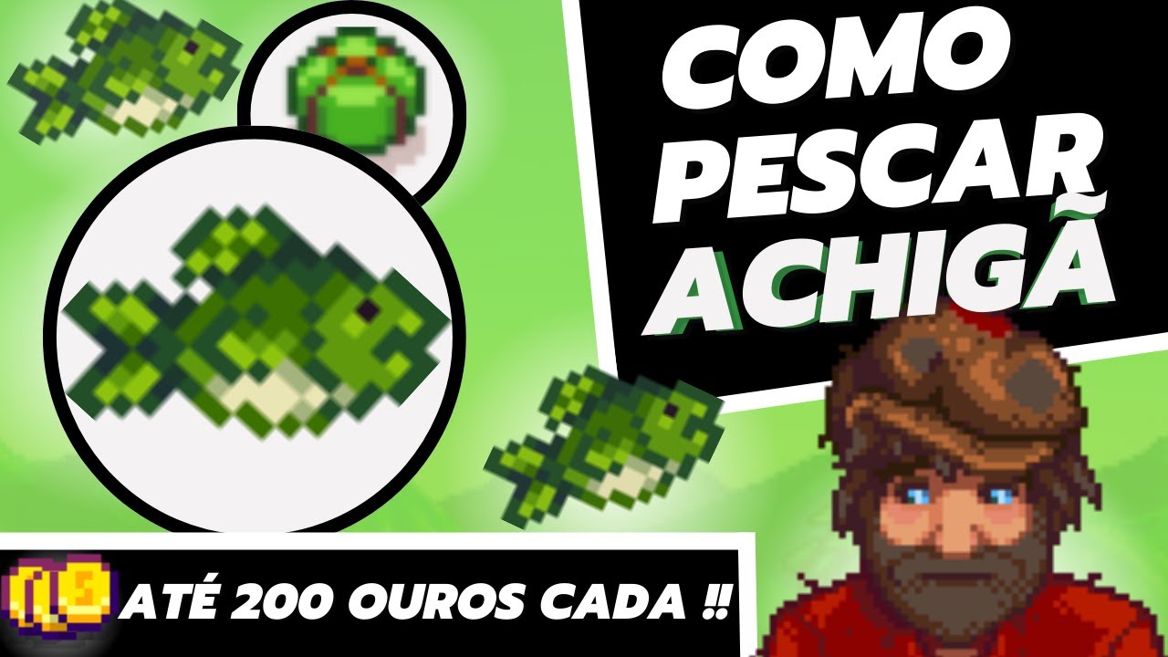 COMO PEGAR ACHIGÃ Stardew Valley YouTube