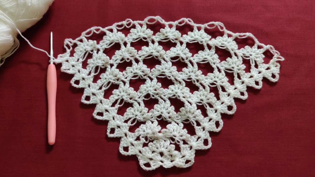 Crochet Lacy Petal Stitch Tutorial YouTube