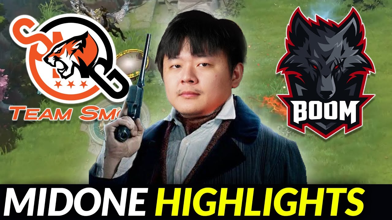 MidOne 1 win 1 lost SMG vs BOOM Esports - OB x Moon Studio Asian Arena