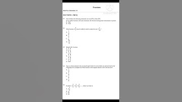 #fractions #class6 #maths #mcq #quickrevision