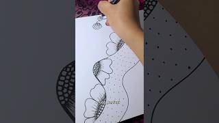 Simple Drawing Idea #art #drawing #creative #doodle #zentangle #drawingideas #zendoodle #mindfulness