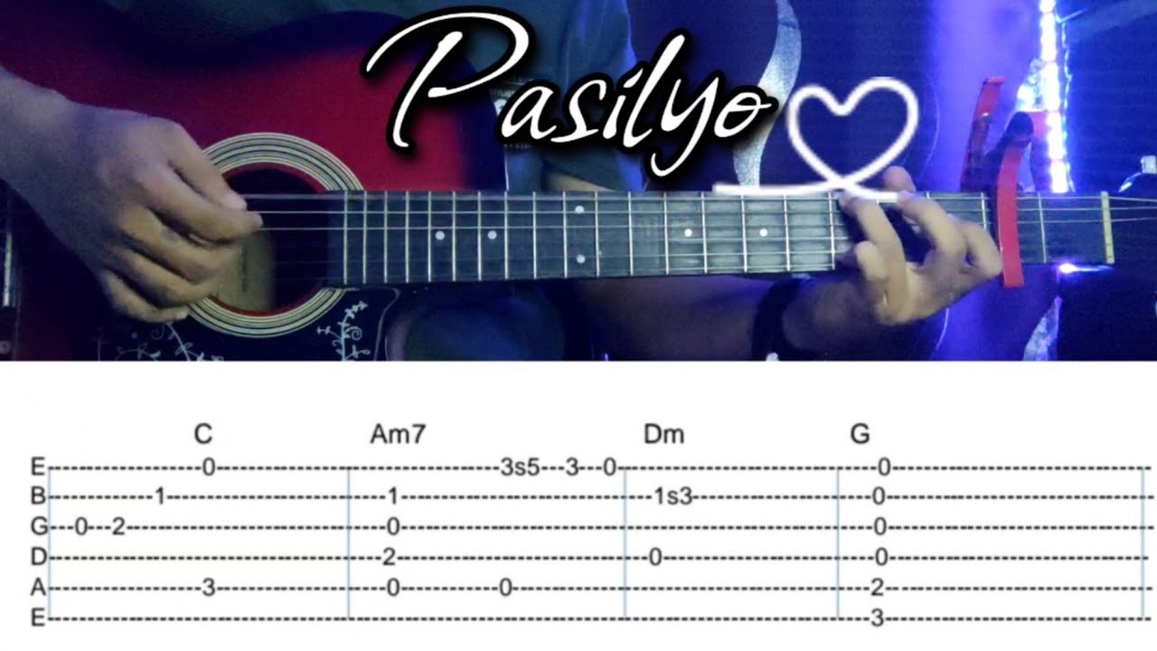 Sunkissed Lola Pasilyo Guitar Fingerstyle Tabs + Chords YouTube