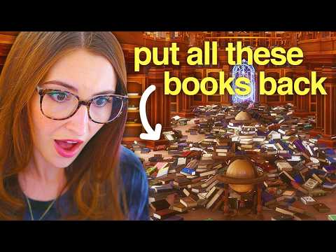 you must return ALL the books to their shelves