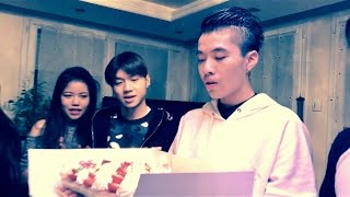 #MannequinChallenge special birthday party - Dominique Wang