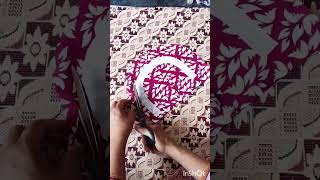 Perfect Gola Neck Design Cutting ✂️ | Girls Dress Stitching Idea” | #vocational #teacher #shorts