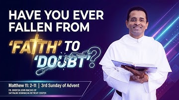 3rd Sunday of Advent I Mt 11: 2-11 I Dec 14 I Fr. Bineesh John Macias OP #avemaria