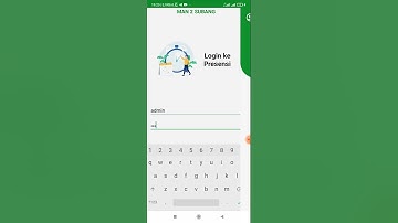 Demo Aplikasi Presensi Guru Dan Siswa Berbasis Android
