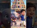 யானை யானை அழகர் யானை (Yaanai Yaanai Azhagar Yaanai)| Tamil Elephant Nursery Rhymes for Kids | Shorts