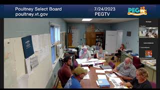 Poultney Select Board - July 24, 2023