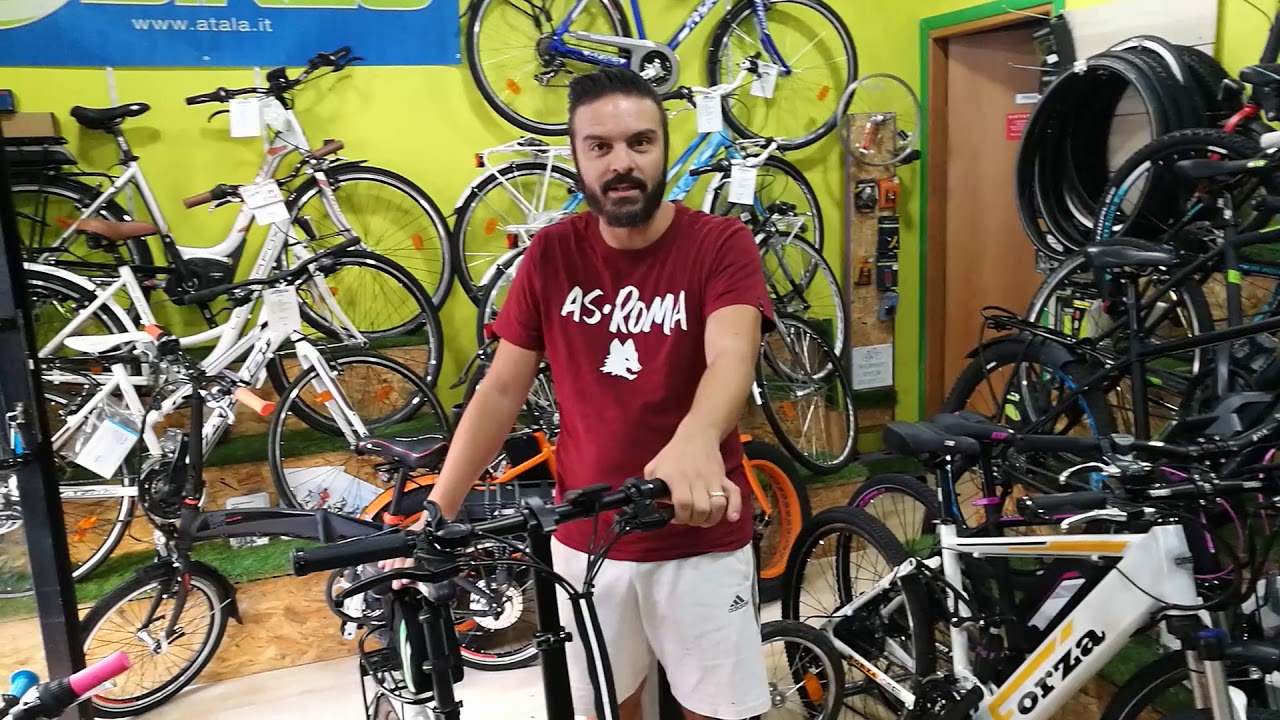 Fabio ha comprato una bici pieghevole Chrispa ed ha cambiato stile di vita!  - YouTube