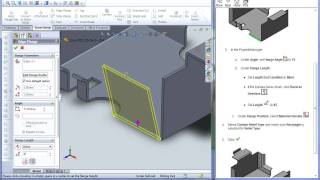 Sheet Metal Tutorial Step 7.avi
