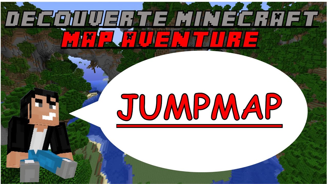 Découverte Minecraft - Map aventure Jumpmap - Xbox 360 - YouTube