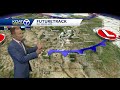 Windy...spotty gusty dry showers