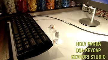 Holy Panda Switch Typing Sounds ASMR, PBT DSA Profile Keycap