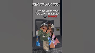 how to become unkillabls in murder mystery 2!😨