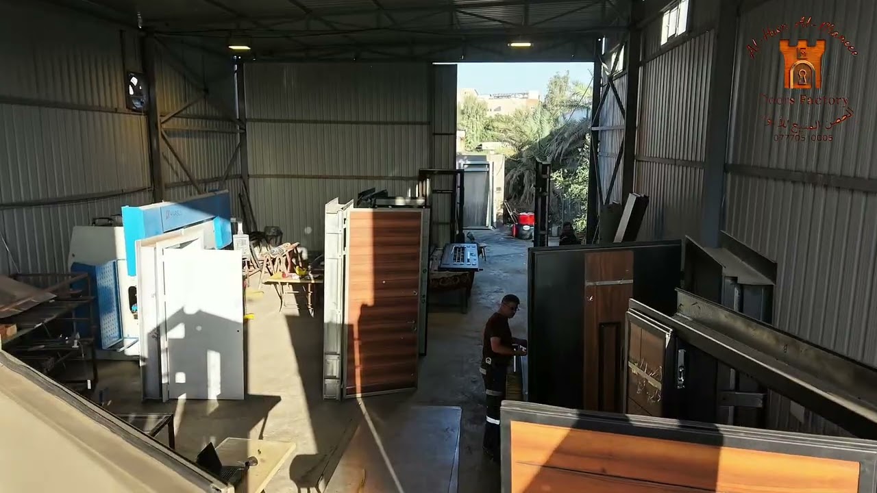 معمل ابواب بغداد | باب تركي بايادي عراقية  | بناء  | تطوير عقاري  | الحصن المنيع للابواب | بغداد