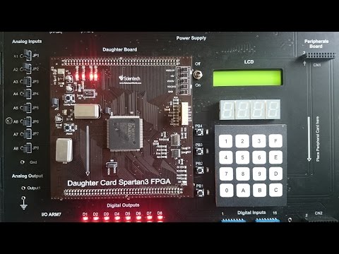 FPGA Programming Tutorial HEX Keypad Interfacing