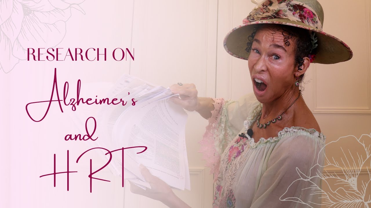 Research on Alzheimer's and HRT 252 Menopause Taylor YouTube