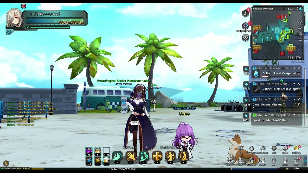 Soul Worker - Lee Nabi Dance Animation.