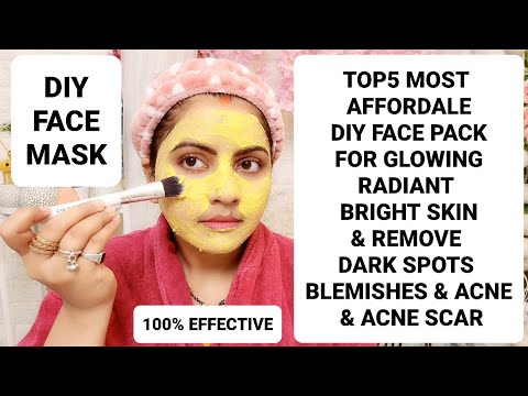 TOP5 MOST AFFORDABLE DIY FACE MASK FOR GLOWING RADIANT BRIGHT SPOTLESS BLEMISH FREE SKIN | RARA |