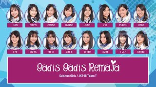 Jkt48  Gadisgadis Remaja team T Ver seishun Girls color Coded S Idjpen
